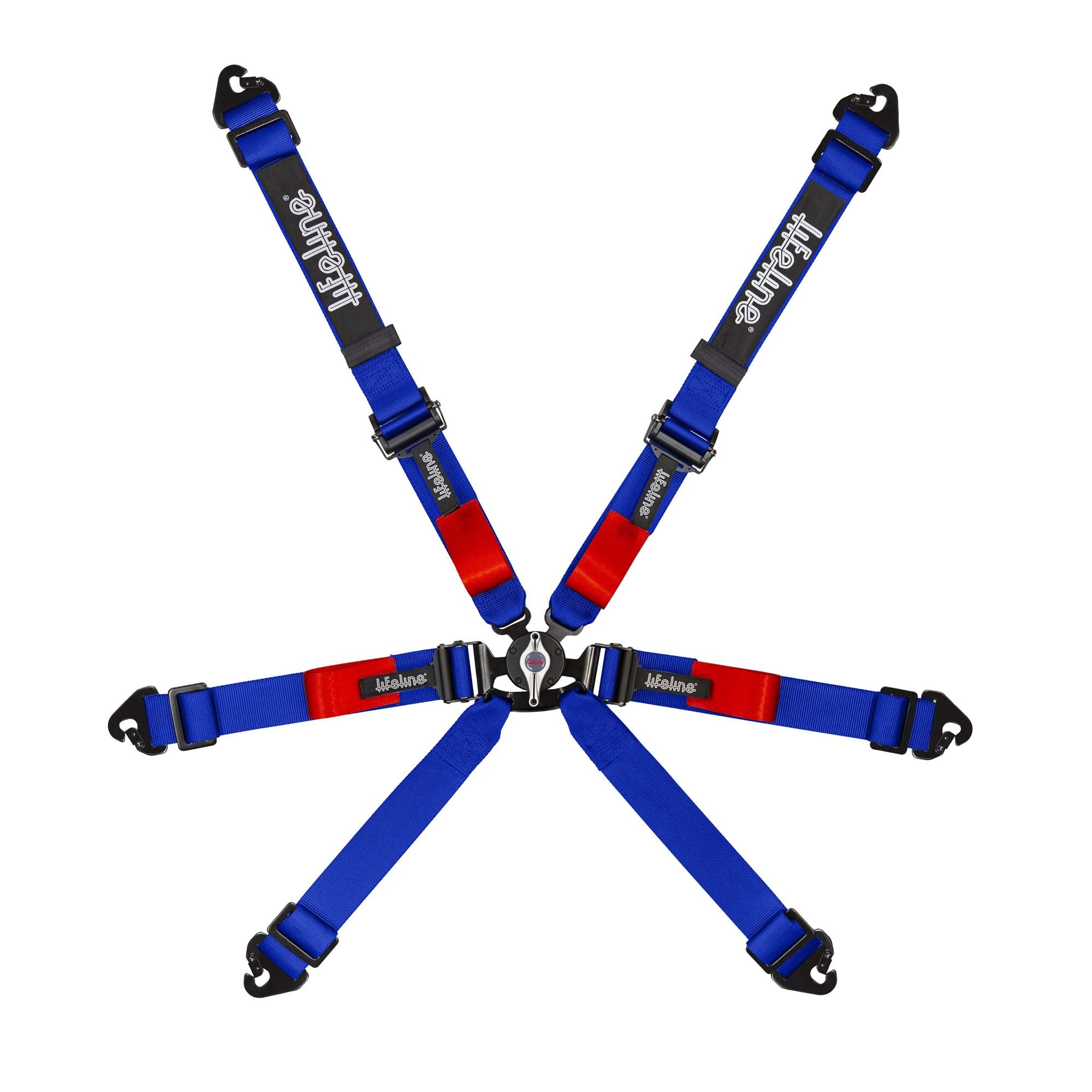 Lifeline Copse 2" 6-Point FIA Racing Harness Blue