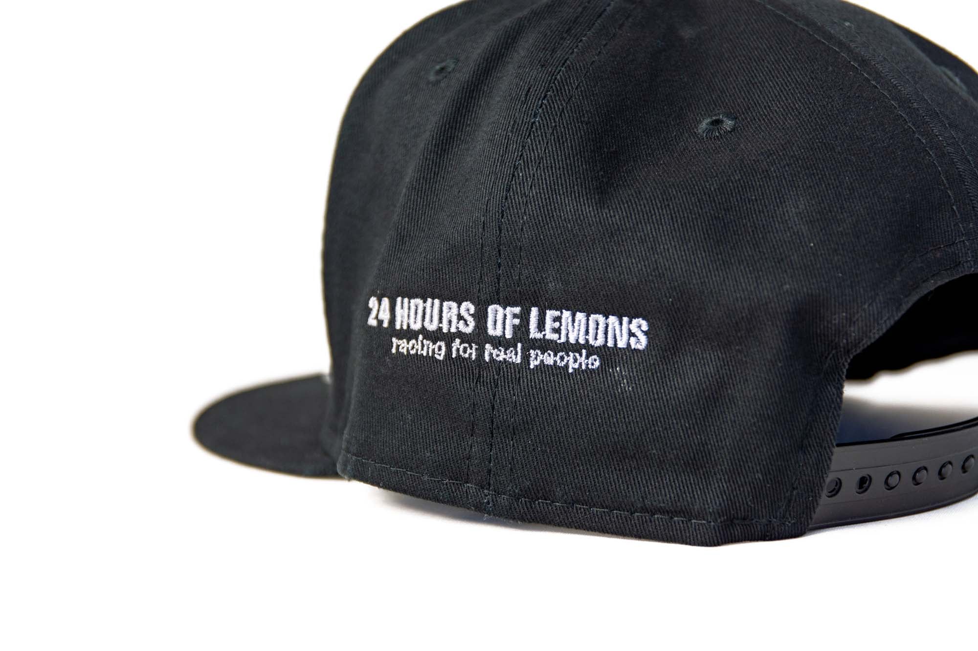 24 Hours of Lemons Flat Brim Hat - Charcoal