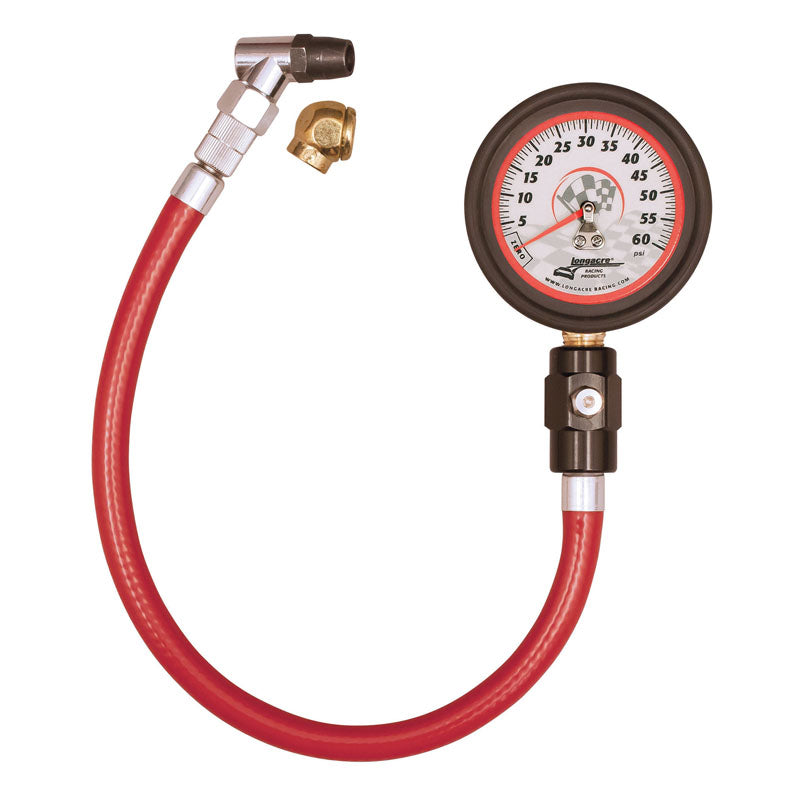 Longacre Deluxe Tire Gauge - 0-60 PSI