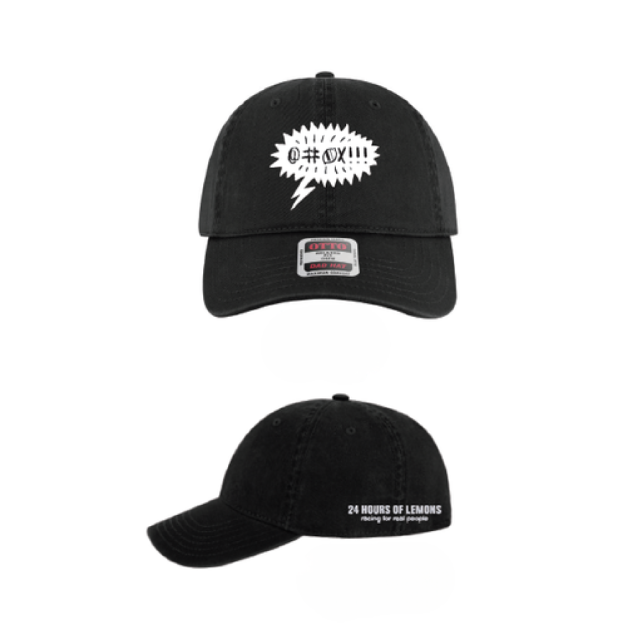 24 Hours of Lemons Expletive Denim Dad Cap