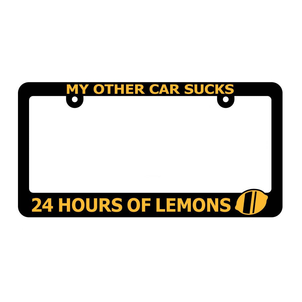 24 Hours of Lemons License Plate Frame
