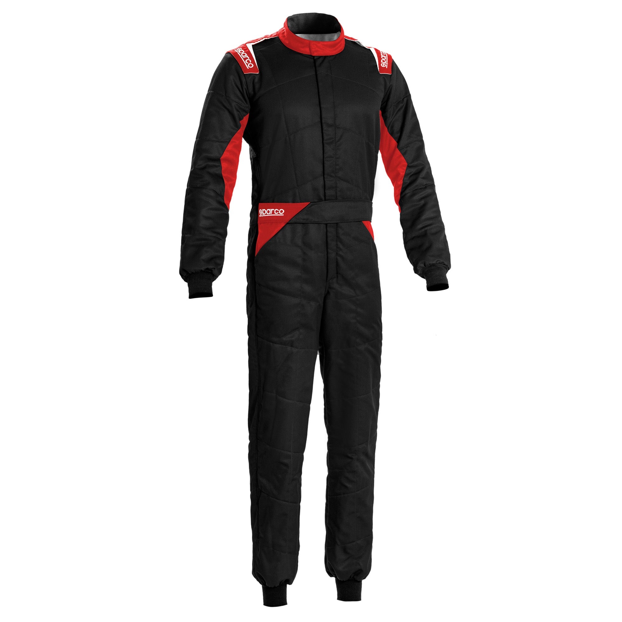 Sparco Sprint Racing Suit - Black/Red